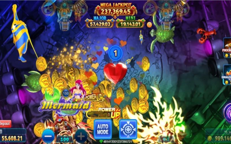 Cơ chế jackpot game bắn cá