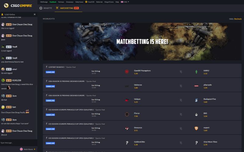 Các loại kèo cá cược CSGO phổ biến và cách chơi